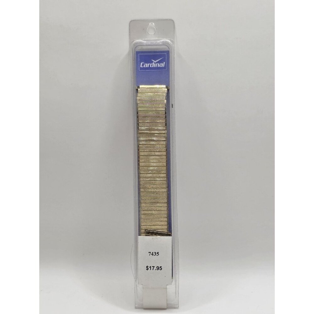 New Cardinal Gold Tone Expansion Watch Band Strap - Universal Fit 7435